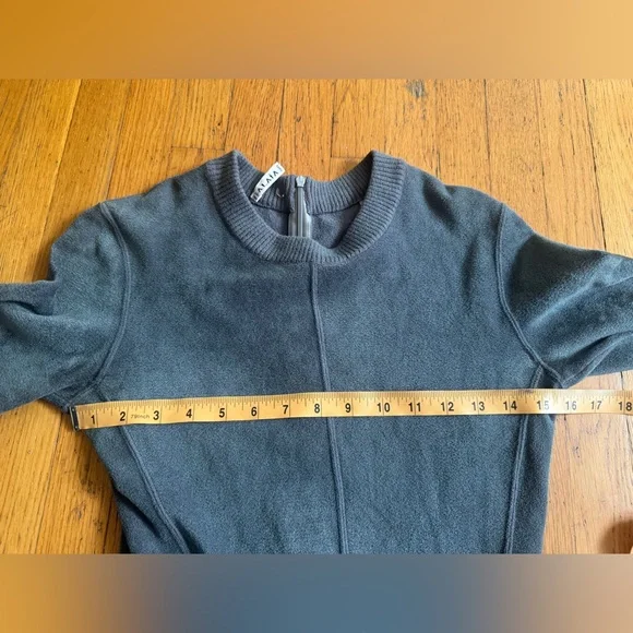 90s Vintage Alaia Grey Bodycon Dress Sz Sm - Picture 8 of 11